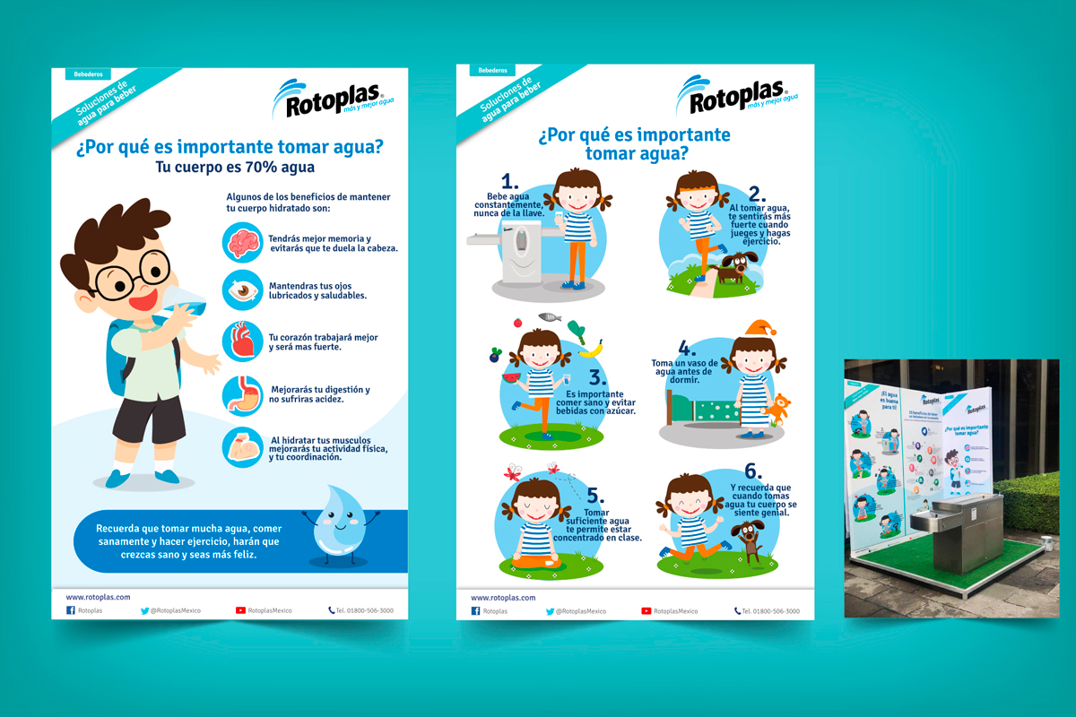Infografía de Rotoplas