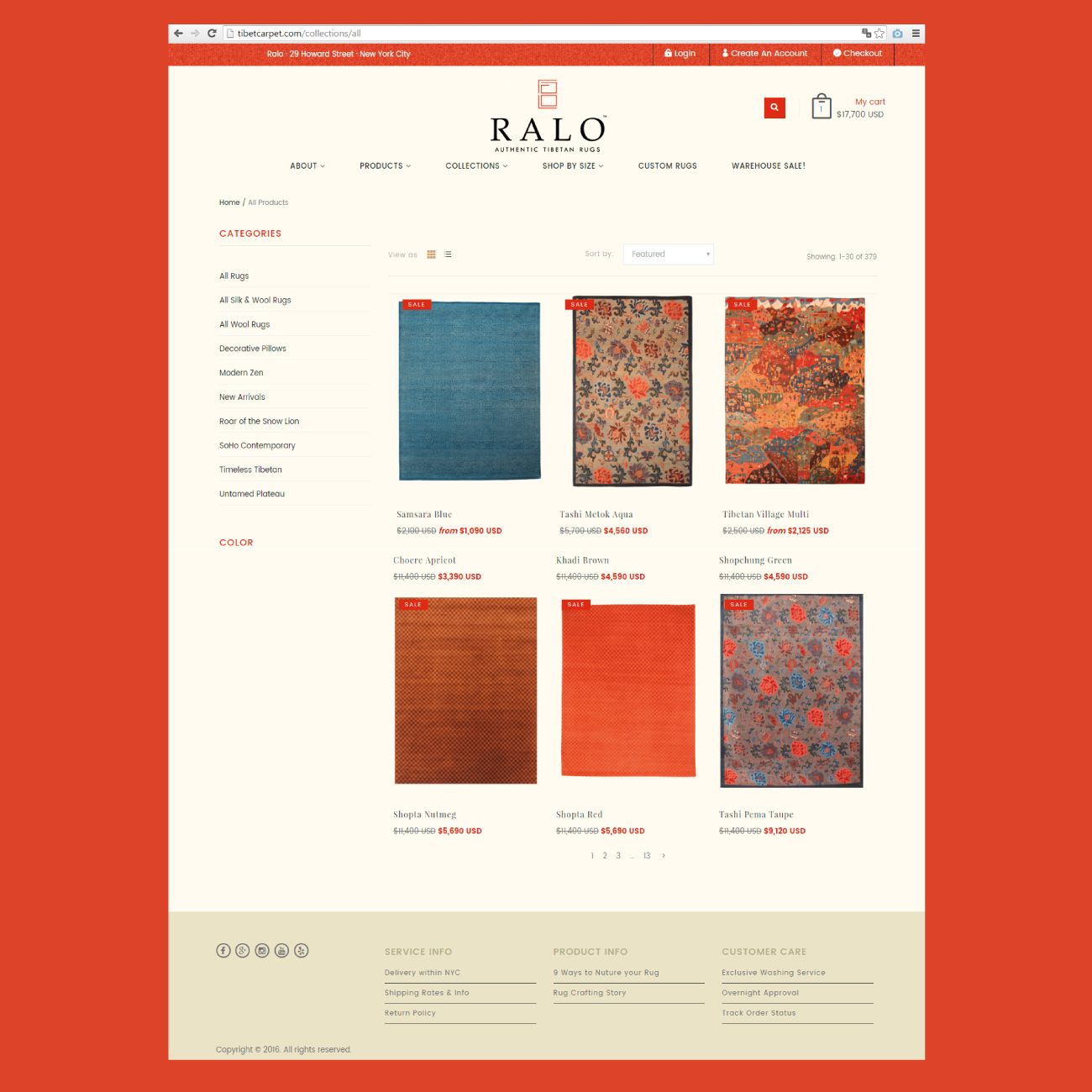 Comercio Electrónico Venta en Línea Ralo